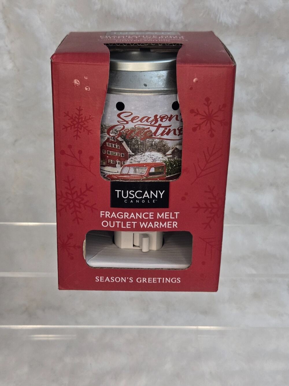 Tuscany Candle Seasons Greetings Fragrance Melt Outlet Plug In Wax Warmer